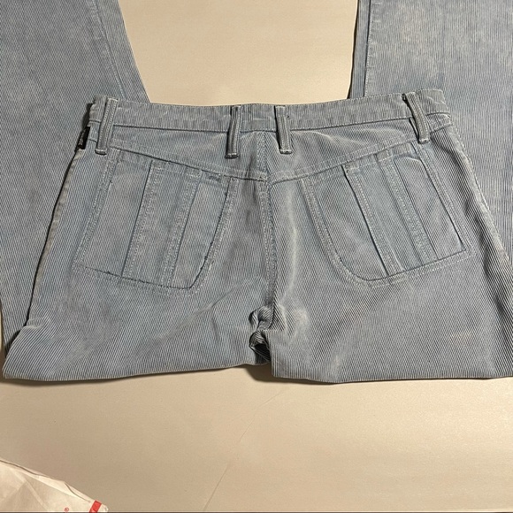 Versace Jeans Couture Flare Leg Pant Size Women 27 - Picture 13 of 14